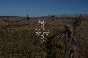 Grave Marker in the Prairie-0194